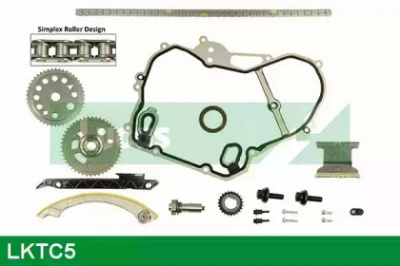 LUCAS ENGINE DRIVE lktc5 -  Комплект цели привода распредвала
